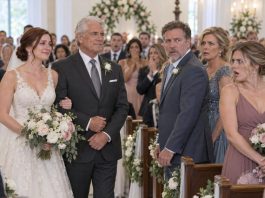 Three days before my wedding, Dad announced, “I won’t walk you down the aisle. Your sister can’t handle seeing you happy.” Mom ordered me to smile and walk alone. At the ceremony, my sister smirked confidently—until she saw who was waiting to escort me.