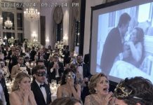 At a masquerade ball, my husband proudly joked about the bruise he’d left on my face. One hundred guests laughed, including his mother. I removed my silver mask and whispered, “Tell them why you hit me.” Then I pressed play on the giant screen—and his mother screamed.