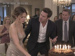 Beside his birthday cake, my husband demanded to know what I’d discovered on his phone. His business partner went pale as I placed a sealed envelope on the table. He’d spent sixteen years humiliating me publicly, never imagining I’d uncover where my father’s inheritance had disappeared.