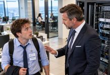 I walked into a major firm for an interview and somehow stepped off the elevator on the wrong floor, where I found a stranger struggling with broken equipment. Four hours later, just as I was finally heading to my interview, he stopped me and said, “You don’t need to interview anymore.”