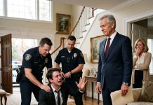 My son-in-law drained my life savings and sold my home to elope in Vegas. He thought he destroyed me—until the police showed up and forced him to his knees.