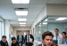 My abusive ex stormed into the hospital while I was going into premature labor with triplets. As police pinned him down, he screamed that I belonged in a psychiatric hospital. My billionaire protector stood beside me, trembling. Then my attorney arrived with federal fraud evidence that could ruin everything Declan owned.