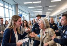 When my father died, my stepmother showed her true face. While I was away, she grabbed everything she could—my home, my property, tried to run to another country like a criminal. She even sent a disgusting final message, thinking she had erased herself from my life forever. But the moment she stepped into the airport, the police were waiting…