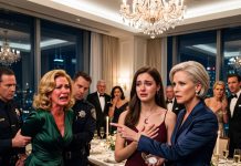 My Mother Publicly Humiliated Me at My Sister’s Engagement Dinner, Only for the Groom’s Mother to Go Frozen, Stare at Me, and Whisper Three Words That Instantly Drained the Color From Mom’s Face.