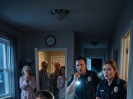 A seven-year-old girl called 911 after midnight and said her mother was missing. Minutes later, police discovered the woman’s keys still inside the apartment and heard three mysterious knocks coming from behind a bedroom wall.