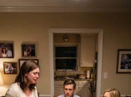 Seven months pregnant, I cooked dinner for my husband’s family, only to be called a freeloader. When Mark demanded a divorce, I showed him our baby’s ultrasound. “Are you sure it’s mine?” he asked. His mother immediately demanded $15,000. I canceled the transfer, and suddenly everyone at the table panicked.