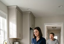 At 36 weeks pregnant, an argument with my sister left me collapsed on the kitchen floor while my parents insisted I was just drama-prone. Then my husband rushed in and called 911, but the doctor’s look of utter shock was nothing compared to the bank alert that suddenly lit up my phone screen.