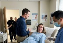 At my 12-week prenatal checkup, I overheard my husband order the doctor to abort my baby and remove my womb, saying only Noelle would carry his heir. Just as the lethal needle was about to pierce my skin, the doors suddenly burst open…