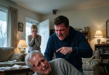 My 24-year-old son punched me in the face, screaming that I was a cheap, selfish father for handing $400 to my neighbor, completely unaware that my hidden security camera caught every second of his brutality.