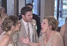 The entire wedding party fell silent when my father announced that my spoiled brother would drive home in my brand-new luxury SUV. My husband refused to hand over the keys. Seconds later, his mother revealed an ownership condition that destroyed my family’s carefully planned scheme…