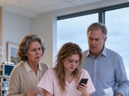 I woke from six hours of knee surgery to fifty-eight missed calls and one voicemail from my father: “We sold your townhouse to pay for your sister’s wedding. You were unconscious, so we signed for you.” I stared at the ceiling, barely able to move. The house was worth $512,000. The wedding was three weeks away. I made one phone call—and by the next morning, every dollar they touched was frozen.