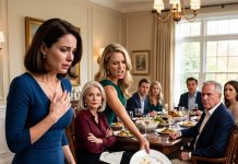 “If you weren’t the one paying, you wouldn’t have been invited,” my sister sneered at the family party before slapping my plate of food onto the floor. My parents chuckled in approval, watching me kneel in silence. Five minutes later, my phone chimed—and I quietly canceled every single payment keeping their lives afloat.