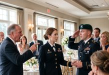 Uncle Sneered That I Was “Still Playing Dress-Up In The Navy” While Introducing His Green Beret Son. Guests Laughed. Then The Commando Reached Toward My Hand, Froze, And Saluted. “Commander Miller! Task Force Lead!” Complete Silence Fell.