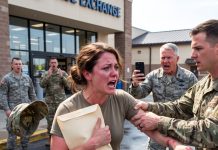 He Knocked Her Cap Off in Public—Then Froze When He Saw His Commander