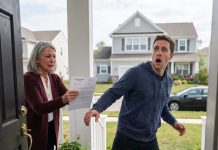 My son-in-law was screaming and pounding my door! That morning, I had changed the locks on my house. A few minutes later, he tried to force his way in but what happened next made him drive away fast!