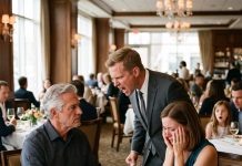 On my 65th birthday, my ungrateful children dumped me after stealing my life’s savings—so I hired a complete stranger to play my daughter at the next table, and what happened next destroyed their entire scheme.