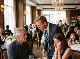 On my 65th birthday, my ungrateful children dumped me after stealing my life’s savings—so I hired a complete stranger to play my daughter at the next table, and what happened next destroyed their entire scheme.