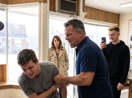 They kicked me out, broke my arm, and filmed my humiliation—convinced I had nothing left to fight back with. Then I walked into a law firm carrying Grandma’s sealed envelope. The lawyer took one look at the opening line, locked the office door, and said: “Mr. Somers, sit down.”