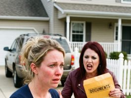 My stepson never spoke a word to me, but when his toxic mother confronted us in our driveway, his five whispered words exposed her darkest secret.