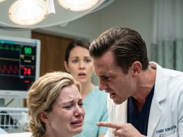 I was in labor with a ten-pound baby when my doctor husband refused my emergency C-section out of pure spite, but the moment he walked into the delivery room afterward, his knees gave out.