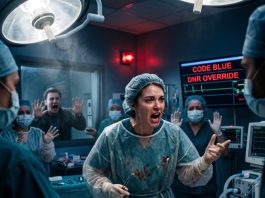 At my cousin’s graduation party, mom humiliated me in front of 40 guests: “Sarah dropped out of med school. She’s the family disappointment.” I said nothing. Three months later, she was rushed to the ER—and the chief of surgery came running. Then a nurse revealed the truth: “That’s Dr. Sarah Mitchell. She owns this hospital.” Mom’s heart monitor began beeping faster.