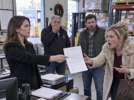 My greedy sister-in-law exploded at Christmas dinner when my father gave me company shares, then stormed into my warehouse demanding a third of the business, until one legal letter wiped the smile off her face.