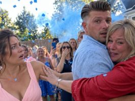 My MIL knocked me sideways at my gender reveal to hug her son first — Instead of screaming, I opened my arms and taught her a lesson that killed her smile for the rest of the night