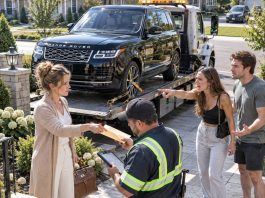 My daughter called me after 9 months of silence—not to apologize, but to demand my car. “You don’t need it anymore.” I hung up. A week later, she showed up with her boyfriend and a tow truck. I stepped outside and said, “Go ahead. Take it.” She smirked—until I handed the driver an envelope.