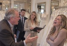 Inside my daughter-in-law’s bridal boutique, she laughed when I confronted her about selling my late wife’s wedding dress and missing pearls. She thought I was a helpless old man. But when my attorney delivered a formal default notice, her arrogant smile disappeared immediately.