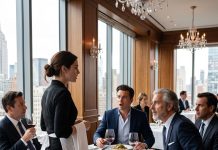 THE BILLIONAIRE TRIED TO MAKE A WAITRESS FEEL SMALL BY SPEAKING A FOREIGN LANGUAGE—BUT HER UNEXPECTED RESPONSE LEFT HIM COMPLETELY SPEECHLESS.
