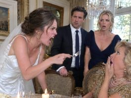 The fifth day of our marriage brought a complete nightmare during my first dinner with my husband’s family. The moment I reached for the king crab, my sister-in-law slammed a silver fork onto my hand, sneering, “You’re new here. Learn your place.” My mother-in-law laughed and told me, “New wives eat last.” I slapped her back: “Who do you think you are?”