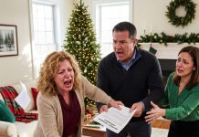 I was carrying a jar of cranberry preserves down the hallway on Christmas Eve when Grant said something chilling. It was 11:47. “Release the money before Helen sees the deed.” A woman I had never met sat in his office. Between them were a photograph of our home and a legal document with my unmistakable signature printed across it.