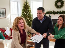 I was carrying a jar of cranberry preserves down the hallway on Christmas Eve when Grant said something chilling. It was 11:47. “Release the money before Helen sees the deed.” A woman I had never met sat in his office. Between them were a photograph of our home and a legal document with my unmistakable signature printed across it.