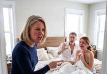 I caught my husband in our daughter-in-law’s bed. She begged me not to say a word—so I went straight to my son.