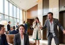 “Work kept me up all night,” my husband texted at dawn. He had no idea I saw him walk into a hotel with another woman hours earlier. My reply? “Come to the lobby—my lawyer and the divorce papers are waiting.”