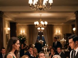 At my husband’s 50th birthday celebration, his mother seated his ex-wife beside him and sent me to a chair near the kitchen. He said it was just one evening. I calmly ordered the waiter to bring out another cake. The moment my husband saw it, he realized I knew what he’d been hiding.