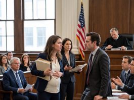 FOR MONTHS, ALEXANDER REED USED HIS WEALTH AND INFLUENCE TO CONTROL HIS PREGNANT WIFE, EMILY. HE BELIEVED HIS LAWYERS COULD MAKE EVERY SECRET DISAPPEAR—UNTIL ONE VIOLENT NIGHT CHANGED EVERYTHING. WHAT HE DIDN’T KNOW WAS THAT EMILY’S FATHER, A RESPECTED JUDGE, HAD BEEN QUIETLY KEEPING RECORDS OF EVERY THREAT. HE HAD ALSO UNCOVERED A FINANCIAL SCHEME CONNECTED TO THE BILLIONAIRE’S EMPIRE. WHEN THE INVESTIGATION BEGAN, ALEXANDER’S POWERFUL ALLIES STARTED WALKING AWAY, AND THE SECRETS HE HAD TRIED TO BURY BEGAN EMERGING IN COURT. HE THOUGHT HIS EMPIRE WOULD PROTECT HIM. HE NEVER EXPECTED THE ONE MAN HE COULDN’T INTIMIDATE TO HAVE BEEN PREPARING FOR THIS ALL ALONG.