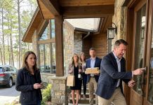 My husband took his ex-wife to his promotion dinner instead of me. When I asked why, he coldly replied, “She makes me look successful. You’d just embarrass me.” I simply congratulated him. Then I changed the door code at my lake house, where he’d planned a celebration with his boss and 20 coworkers. When they arrived and couldn’t get inside, what happened next left him completely humiliated…