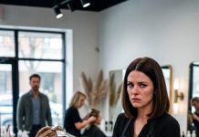 My husband’s girlfriend has been my regular salon client for months. She tips me twenty dollars and talks about the married man she loves, never realizing his wife is standing behind her holding the scissors.