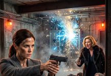 When my ex-husband’s sinister mother held my father at gunpoint to erase the forensic evidence of her massive financial fraud, I plunged our entire facility into absolute darkness to fight back, exposing an international crime ring, putting the traitors behind bars, and ultimately taking my rightful place as president of our multi-million-dollar steel company.