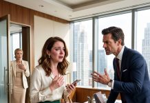 I drunkenly sent my boss a message I never should have sent: “Yell at me one more time, and I’ll flirt with you, marry you, and make you wait on me hand and foot.” The next morning, he summoned me to his office… and one look at him made me go pale.