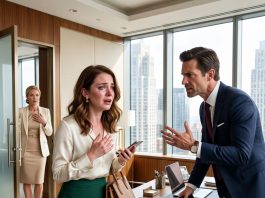 I drunkenly sent my boss a message I never should have sent: “Yell at me one more time, and I’ll flirt with you, marry you, and make you wait on me hand and foot.” The next morning, he summoned me to his office… and one look at him made me go pale.