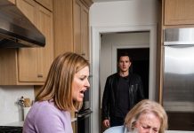 I came home early to surprise my fiancée, but caught her forcing my mother to drink poison in the kitchen.