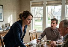 My father-in-law cut into his steak and calmly asked if the divorce papers were done. My husband said they were, and that I had 48 hours to leave the house. Then his father mocked me, called me an overweight country-bumpkin daughter-in-law, and told me not to fight it because I had already gotten enough from their family. I signed without a word, looked at both of them, and asked if their lawyer had forgotten to tell them something. Neither of them touched dinner again.