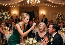 At my sister’s wedding, Mom handed me an $86,000 bill and said, “You can afford it.” I smiled, stood up, and asked the groom one question that stopped the entire wedding.