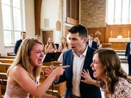 “At my best friend’s wedding rehearsal, the groom finally turned around. That was the moment I recognized the man who spent 18 months calling me his secret love.”