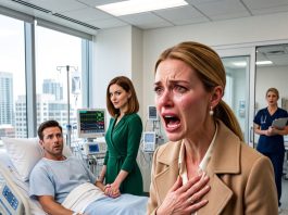 “I risked my life speeding to the ER, thinking my husband needed me. But the nurse stopped me at the door with five chilling words—and revealed a stranger holding his hand in place of his wife of seven years.”