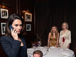 At dinner, my sister-in-law poured red wine over my mother while my husband laughed. I gave him five minutes to fix it before making one phone call that destroyed his family’s empire.
