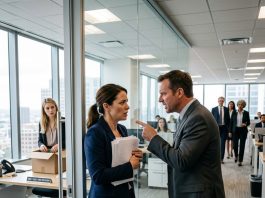 My CEO husband cut my salary by 35% and gave my office to her, even though I built 70% of his company. I quit that same day, and three days later, his top clients walked away.