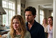 Mom Locked Me in the Kitchen While My Glamorous Sisters Courted Billionaire Alexander Hayes Under Chandeliers, but He Bypassed Them Completely, Found Me Scrubbing Dishes, Demanded Why I Was Serving Everyone, and Utterly Shattered My Mother’s Staged Dinner Within Minutes!